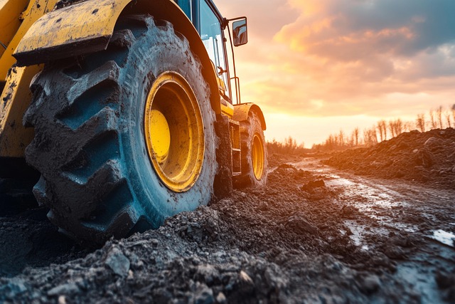 Free tractor machine truck illustration