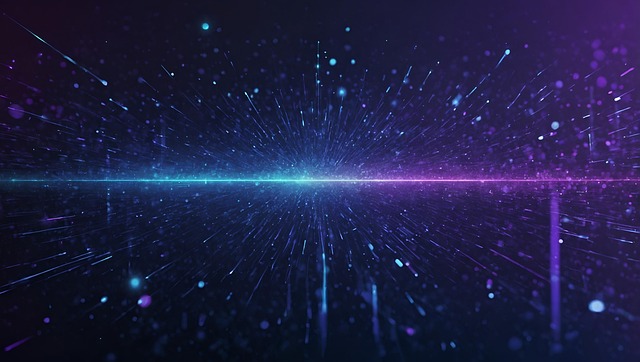 Free ai generated molecules physics illustration