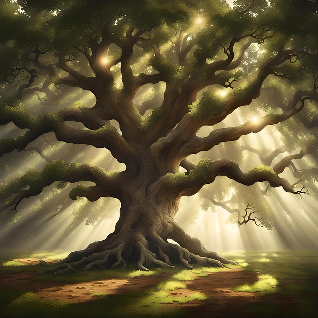 Free ai generated tree life illustration