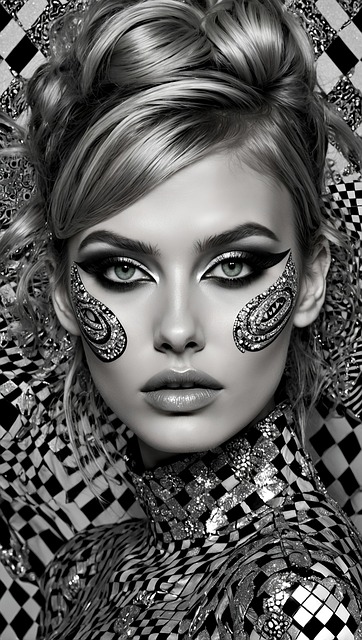 Free woman portrait face illustration