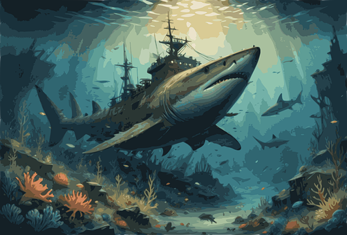 Hai, Fisk, Hav, Natur, Under Vann, Dyr