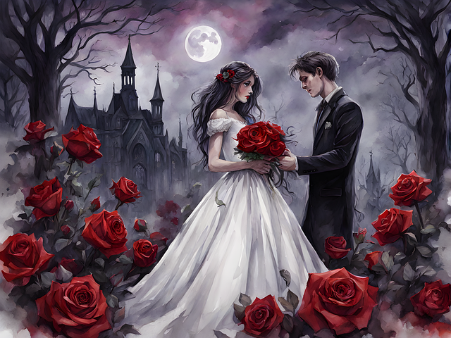 Free ai generated nature couple illustration
