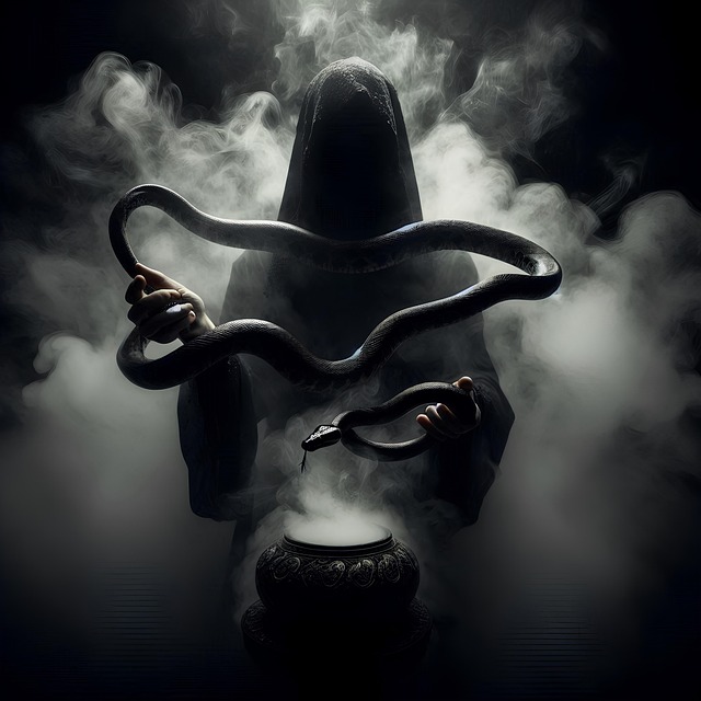 Free ai generated ophiuchus snake illustration