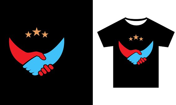 International, Venskab, Dag, T-Shirt