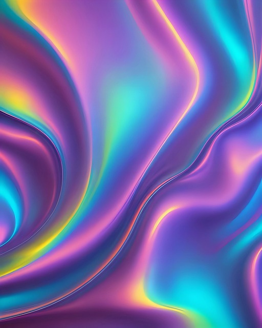 Ai Gegenereerd, Abstract, Holografisch