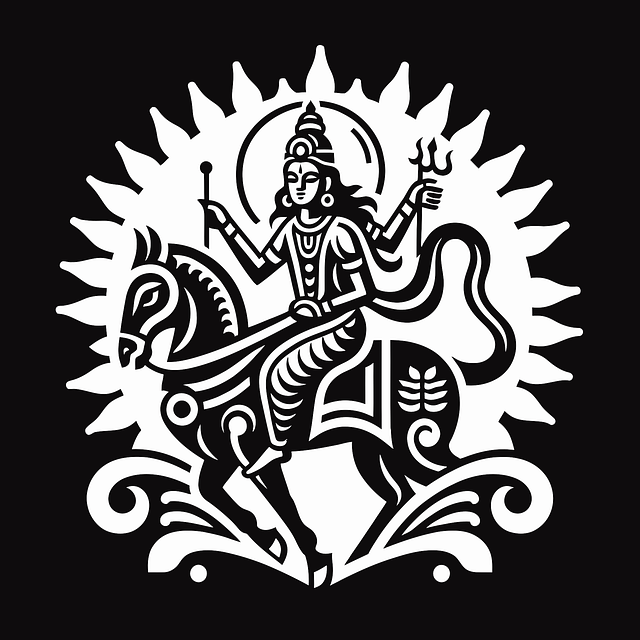 Free ai generated vishnu majestic vector