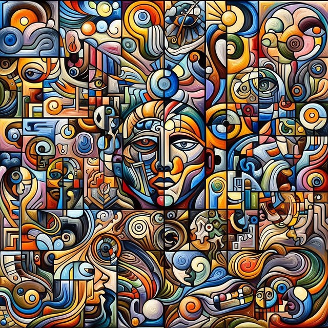 Free ai generated painting abstract illustration