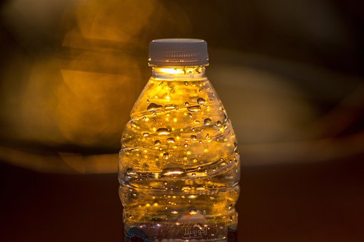Plastic Fles, Licht, Tegenlicht