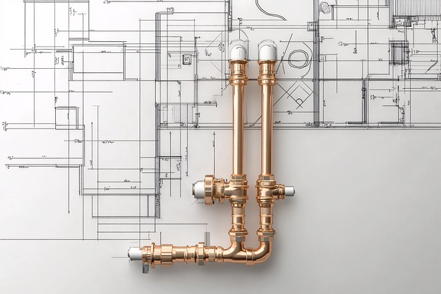 Free ai generated plumbing technical illustration