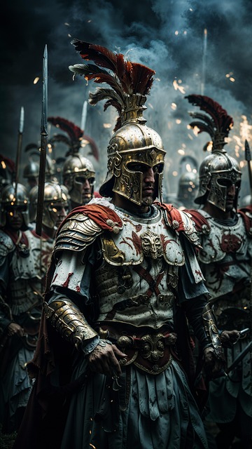 Free ai generated roman legion illustration