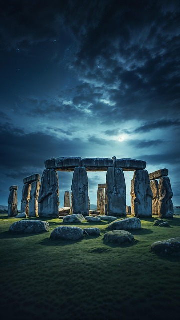Free ai generated stonehenge monument illustration