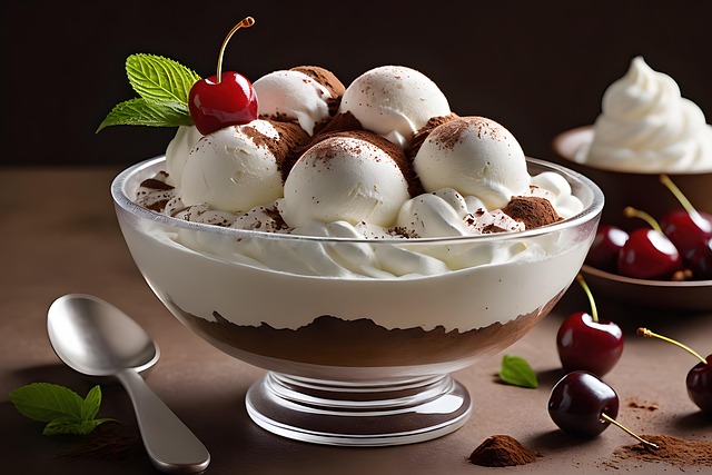 Ai Generiert, Eis, Dessert, Süß