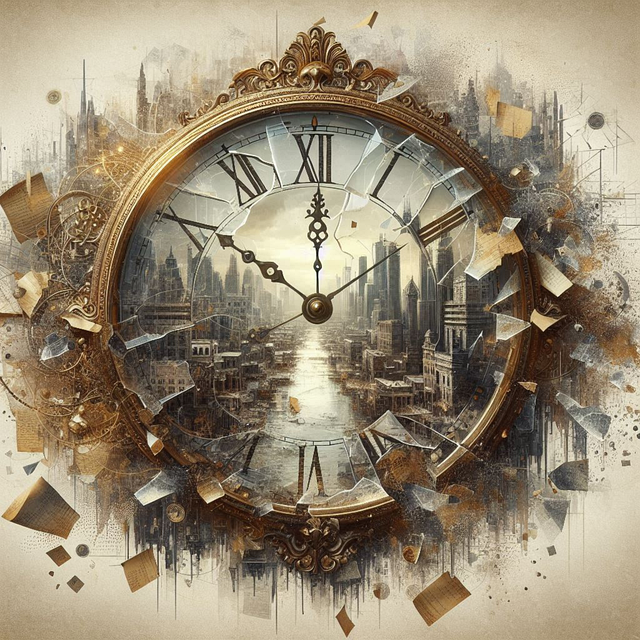 Free time clock hours illustration