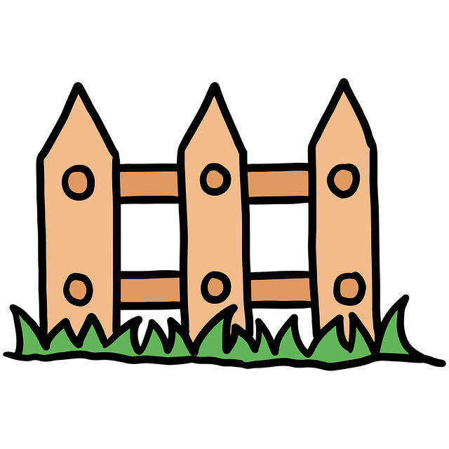 Free Fence Yard illustration and picture