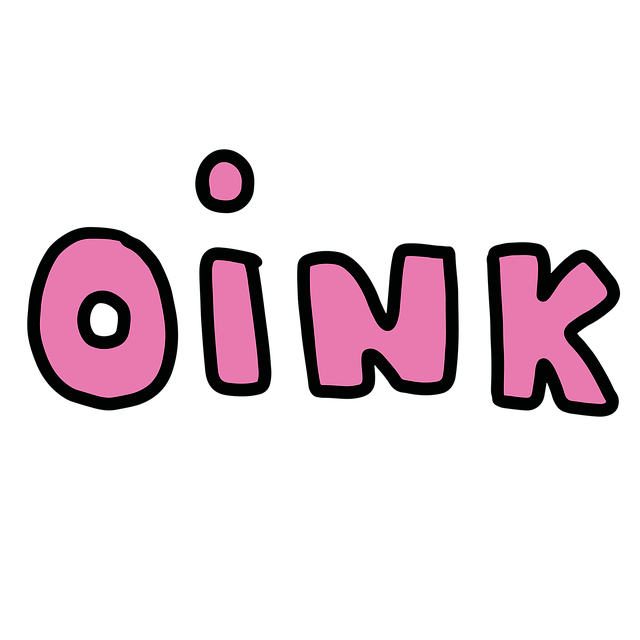 Oink, Porc, Text, Animal, Natura, Comic