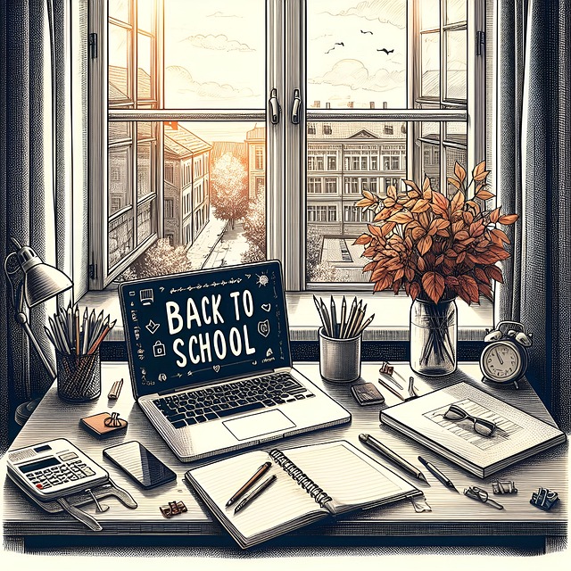 Free ai generated back to school school illustration