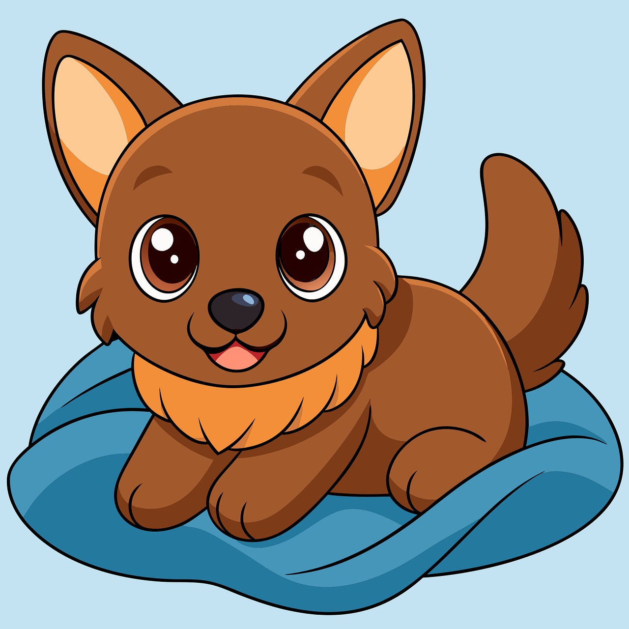 Generato Dall'Ai, Cane, Cucciolo, Carino