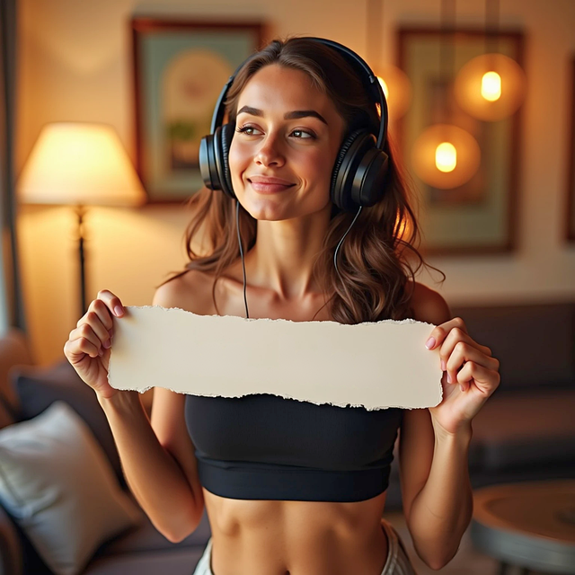 Free ai generated woman banner illustration