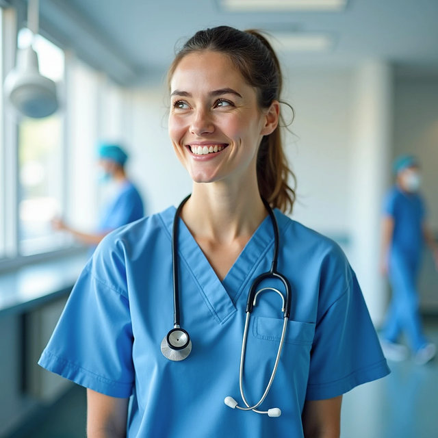 Download free HD stock image of Ai Generated Doctor Free ai generated doctor hospital illustration