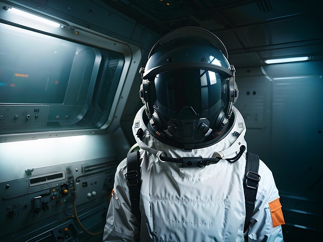Free ai generated astronaut cosmonaut illustration