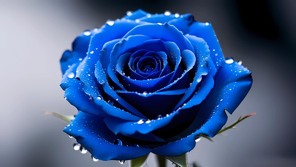 Una Rosa Blue Download Blue, Rose, Flower. Royalty-Free Stock Illustration Image ...