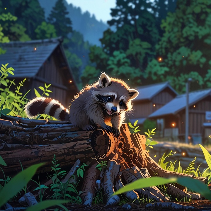 Download Ai Generated, Raccoon, Wildlife. Royalty-Free Stock ...