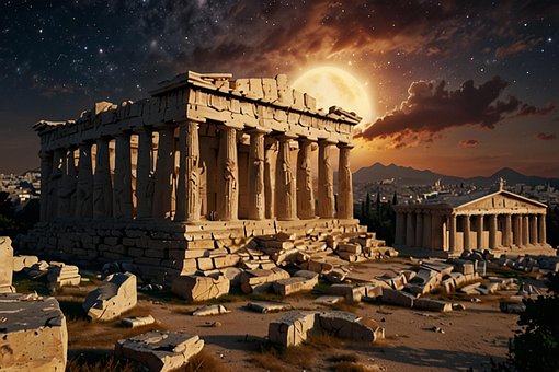 Antikes Griechenland, Athen, Tempel
