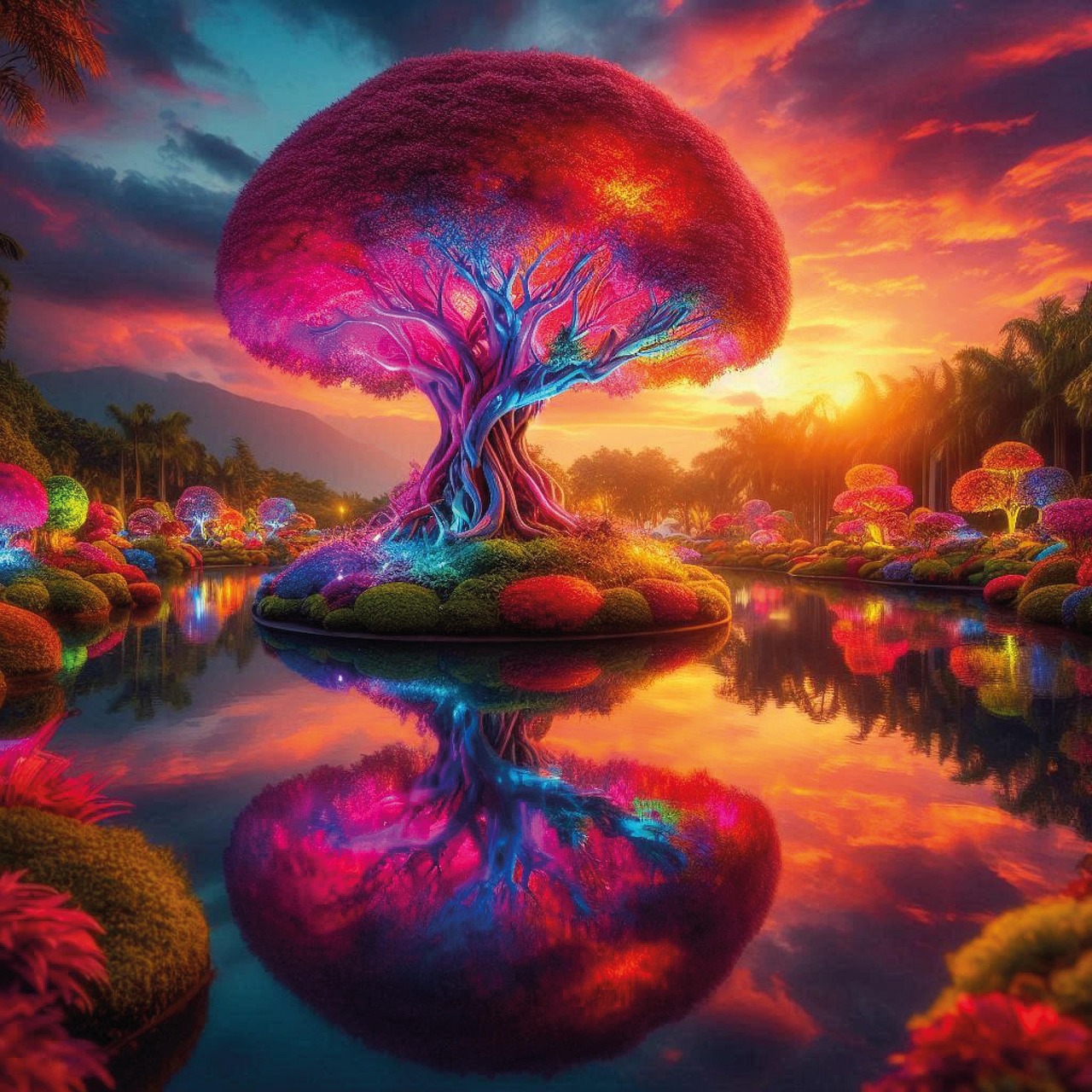 Ai产生的 树 湖 - Pixabay上的免费图片 - Pixabay