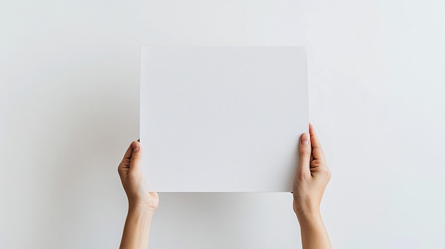 Free ai generated blank sheet illustration
