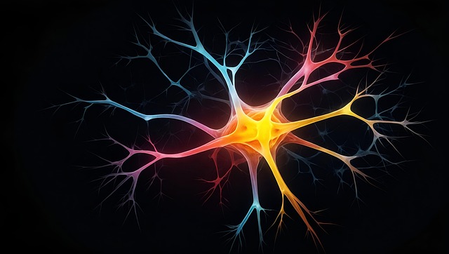 Free ai generated connection fractal illustration