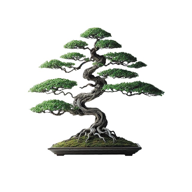 Download free HD stock image of Ai Generated Bonsai Free ai generated bonsai tree illustration