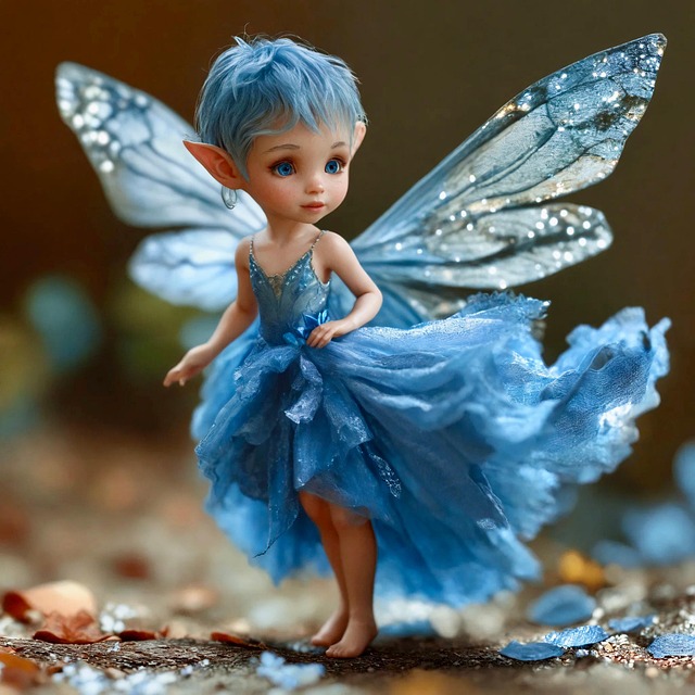 Free ai generated pixie beautiful illustration
