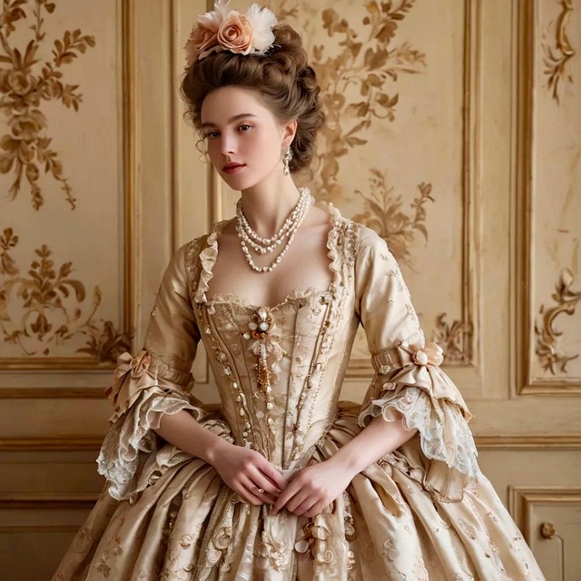 Free ai generated lady royalty illustration
