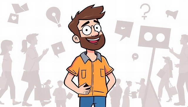 Front, Crowd, Human, Background, Someone