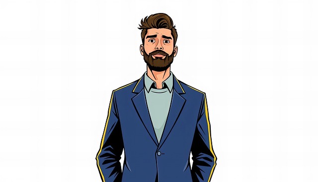 Free hands human necktie illustration