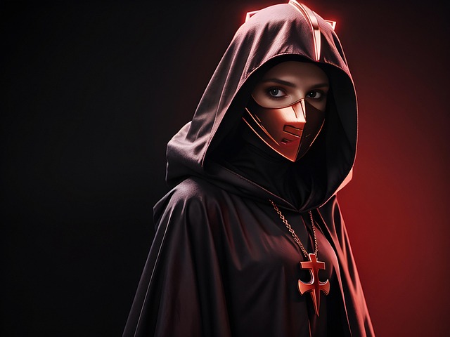 Free woman adult church illustration