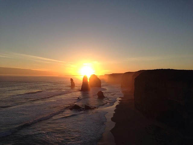 twelve apostles, great ocean road, australia, landscape, ocean, sea, melbourne, highway, beach, victoria, sunset, nature, twilight