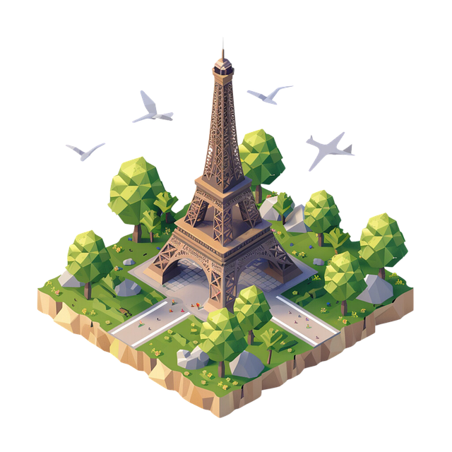 Download free HD stock image of Ai Generated Eiffel Tower Free ai generated eiffel tower island vector