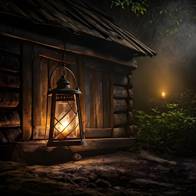 Free ai generated lamp lantern illustration
