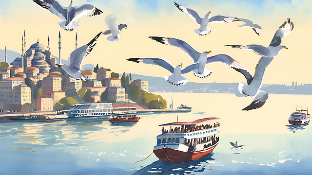 Free Istanbul Mosque illustration and picture
