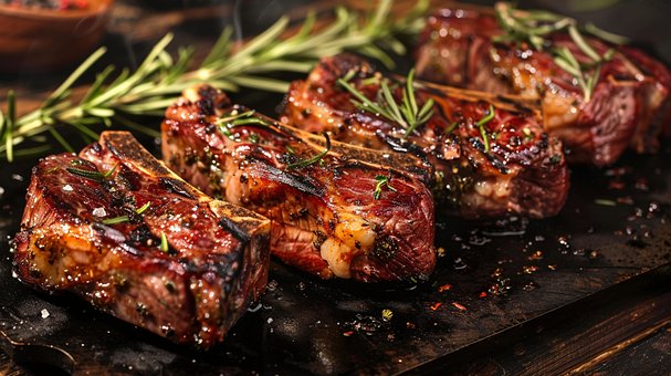 Grill, Fleisch, Lebensmittel, Gewürze