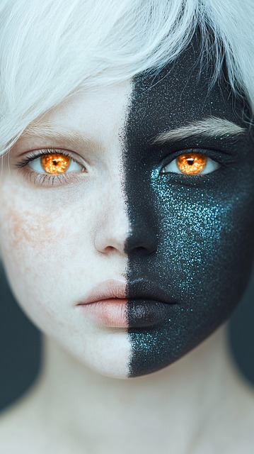 Free ai generated woman burning illustration