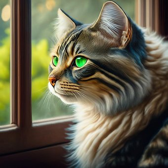 Free Ai Generated Cat illustration and picture