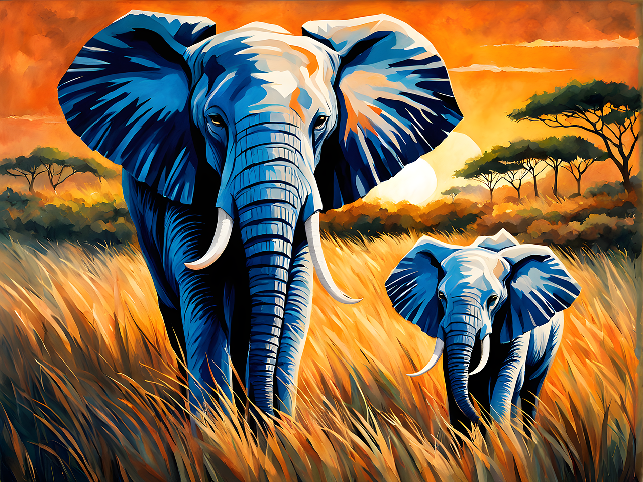 Download Ai Generated, Elephant, Wildlife. Royalty-Free Stock ...