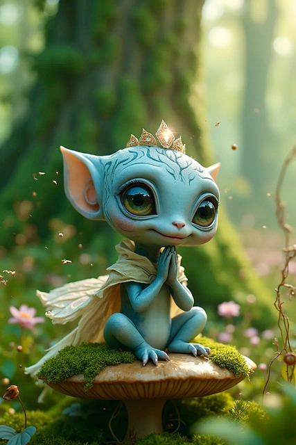 Download free HD stock image of Alien Cute Free alien cute little illustration