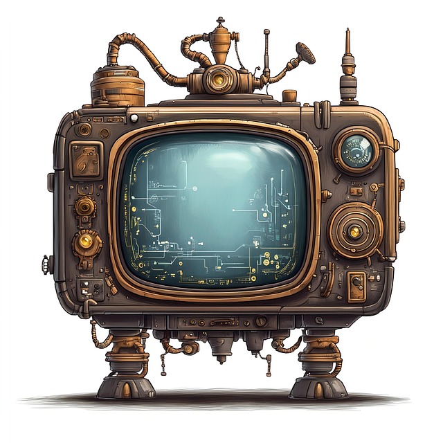 Download free HD stock image of Ai Generated Tv Free ai generated tv television illustration