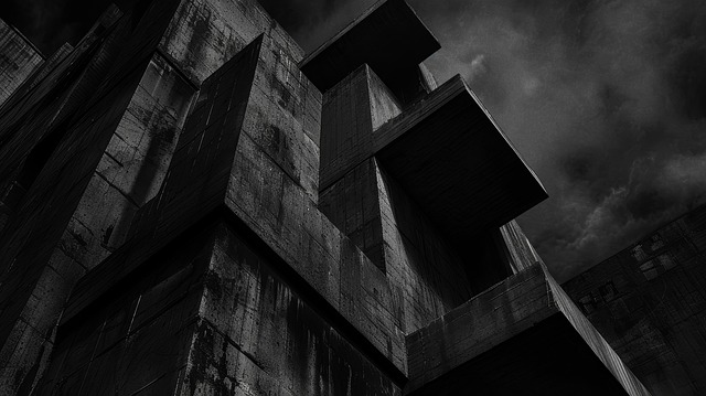 Free architecture black and white old illustration