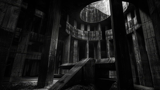 Download free HD stock image of Ai Generated Brutalist Free ai generated brutalist brutalism illustration
