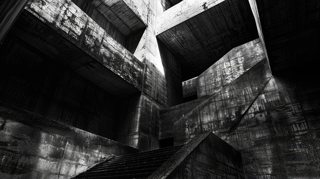 Free brutalist brutalism architecture illustration