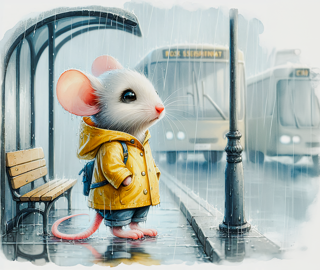 Free ai generated mouse nature illustration